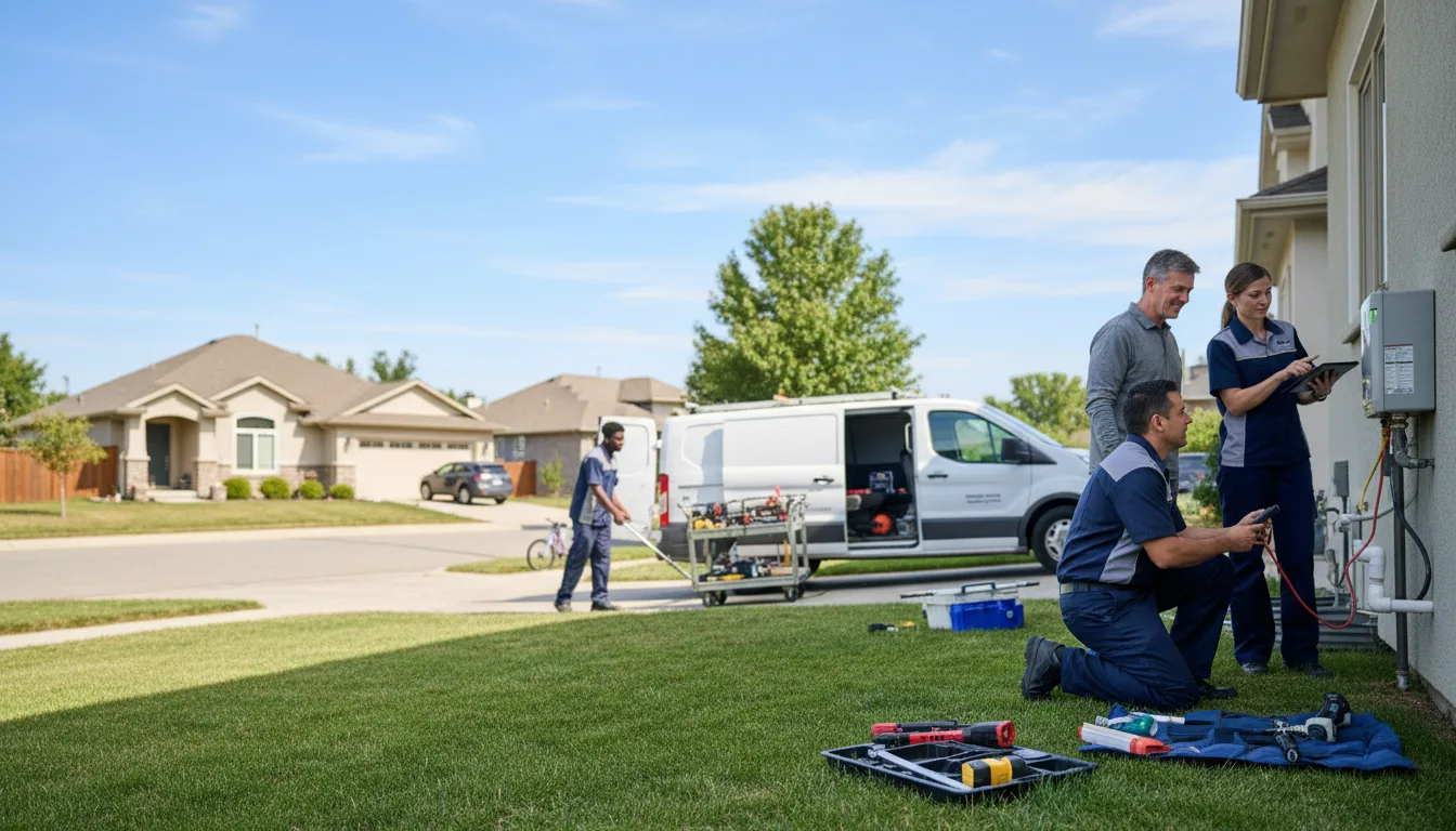 Tankless water heater service in Mcintosh, MN